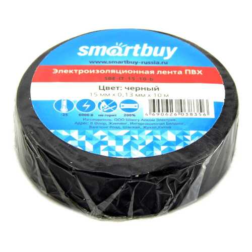 Изолента Smartbuy SBE-IT-15-10-b в Касторама