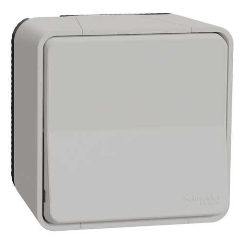 Переключатель 1-клавишный ОП Schneider Electric Mureva Styl, IP55 (белый) в Касторама