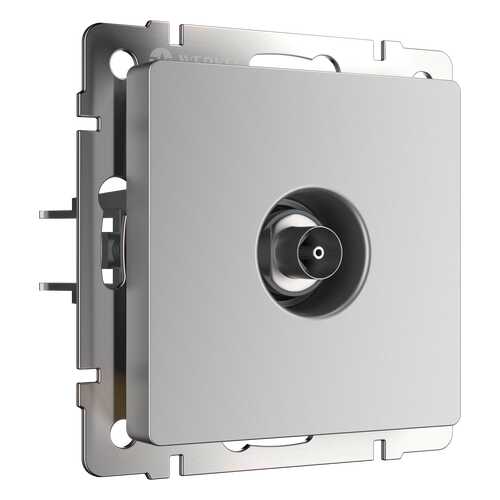 Телевизионная розетка Werkel проходная WL06-TV-2W a033755 серебряный в Касторама