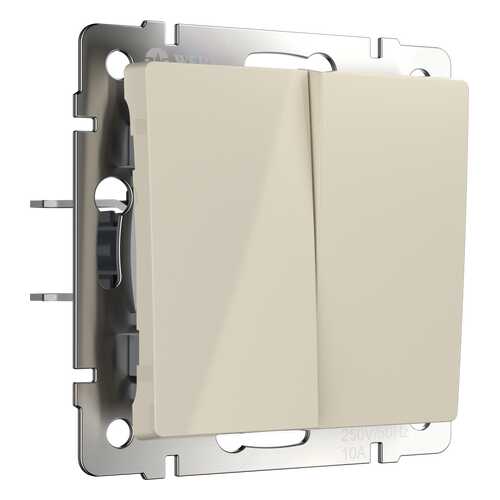 Выключатель Werkel WL03-SW-2G-ivory слоновая кость в Касторама