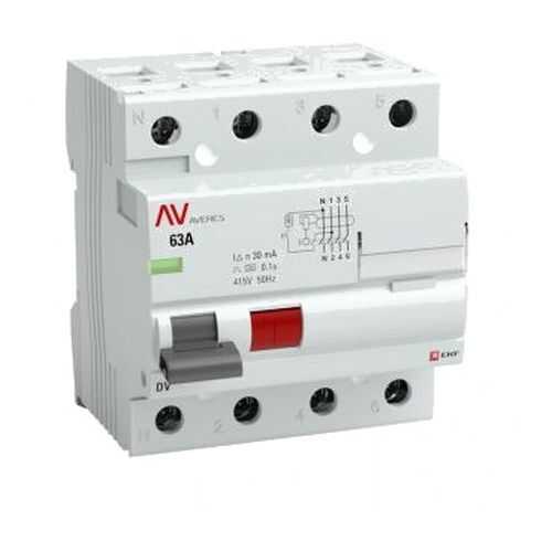 Устройство защитного отключения EKF rccb-4-100-30-ac-av в Касторама
