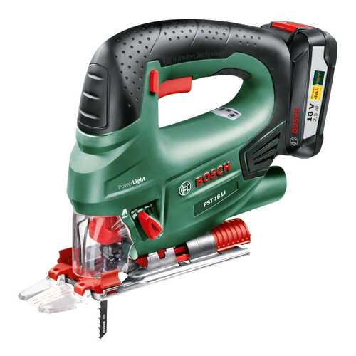 Аккумуляторный лобзик Bosch PST 18 LI 603011023 в Касторама