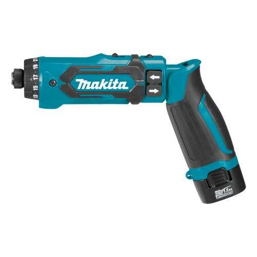 Аккумуляторная отвертка Makita DF012DSE 186748 в Касторама