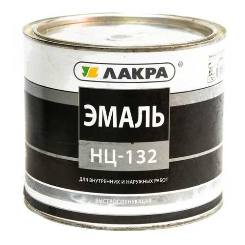 Эмаль НЦ-132 Лакра Черный 1,7кг в Касторама