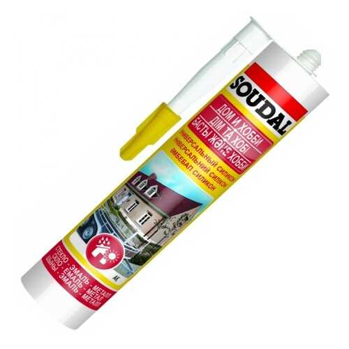 Герметик SOUDAL универсальный коричневый 280 мл в Касторама