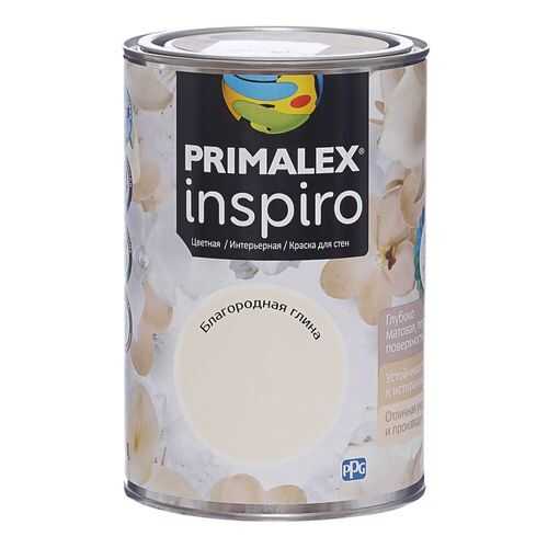 Краска для внутренних работ Primalex Inspiro 1л Благор. Глина, 420150 в Касторама