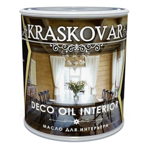 Масло для интерьера Kraskovar Deco Oil Interior Маслина 0,75л в Касторама