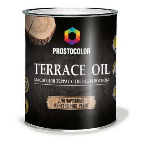 Масло для террас Prostocolor дуб 0,75л в Касторама