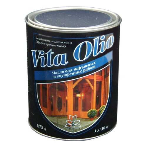Масло Наружных работ Vita Olio Пихта 0,75 л. без воска в Касторама