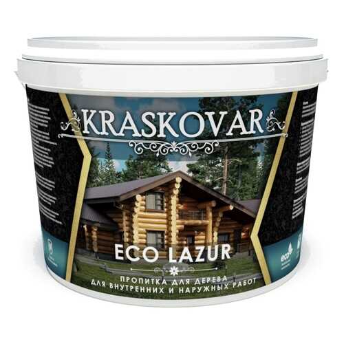 Пропитка для дерева Kraskovar Eco Lazur Фисташковый 0,9 л в Касторама