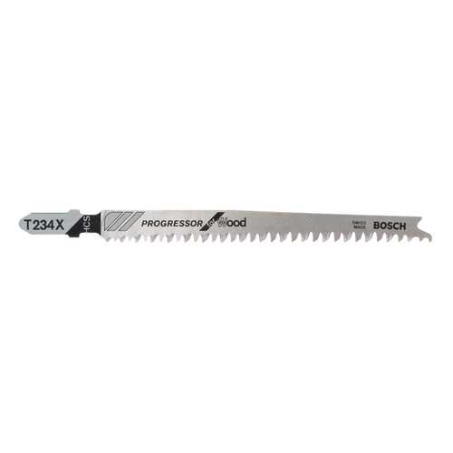 Набор пилок для лобзика Bosch T 234 X, HCS 2608633A41 в Касторама