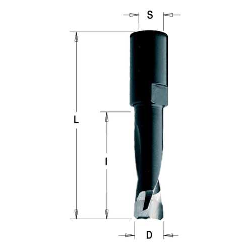 Фреза HW для DOMINO-FESTOOL 8x28x49 Z=2 S=M6x0,75 RH CMT 380.080.11 в Касторама