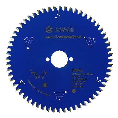 Диск по дереву Bosch EXP LP 190x30-60T 2608644130 в Касторама