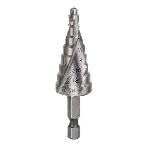 Сверло по металлу Bosch HSS 4-20 MМ 6-ГР 2608597524 в Касторама
