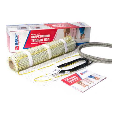 Тёплый пол Energy Mat 1,65 м.кв - 260 Вт в Касторама