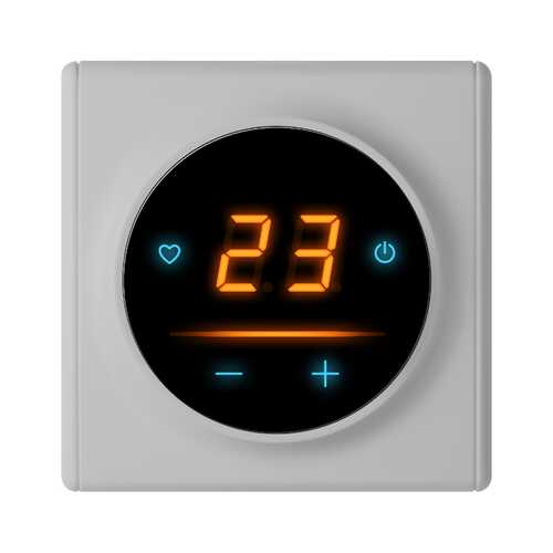 Терморегулятор OneKeyElectro c WiFi ОКЕ-20 для теплого пола, цвет серый 2244385 в Касторама