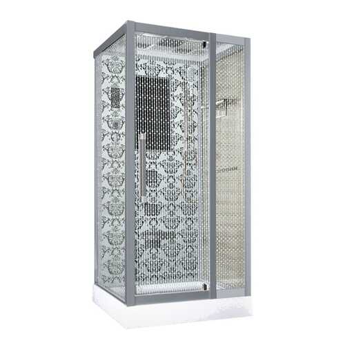 Душевая кабина Niagara Lux NG-7714W 100x90x215, белый с узором в Касторама