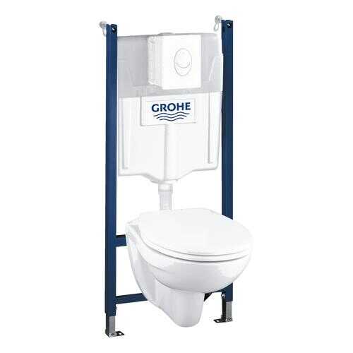 Инсталляция для унитаза GROHE Rapid SL Solido 39117000 набор 5-в-1 в Касторама