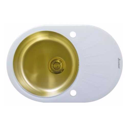 Кухонная мойка Seaman Eco Glass SMG-730W Gold (PVD) Золотой в Касторама