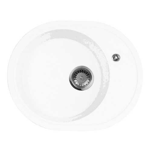 Мойка для кухни гранитная AquaGranitEx m-18L белый в Касторама