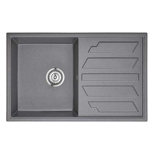 Мойка для кухни гранитная Granula GR-8002 gr, графит в Касторама