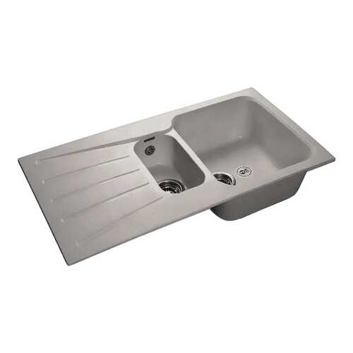 Мойка для кухни из мрамора GranFest Standart GF-S940KL серый в Касторама