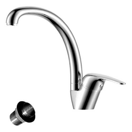Смеситель для кухонной мойки Rossinka Silvermix Y40-23U хром в Касторама
