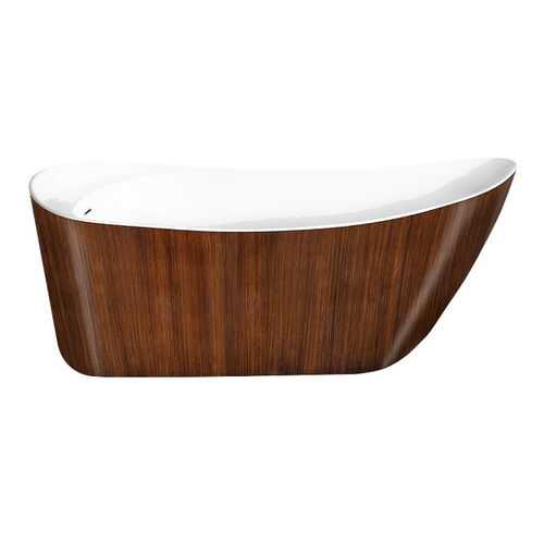 Акриловая ванна Lagard MINOTTI Brown Wood 170х76 см в Касторама