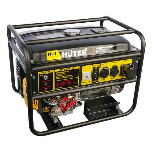 Бензиновый генератор HUTER DY8000LX в Касторама