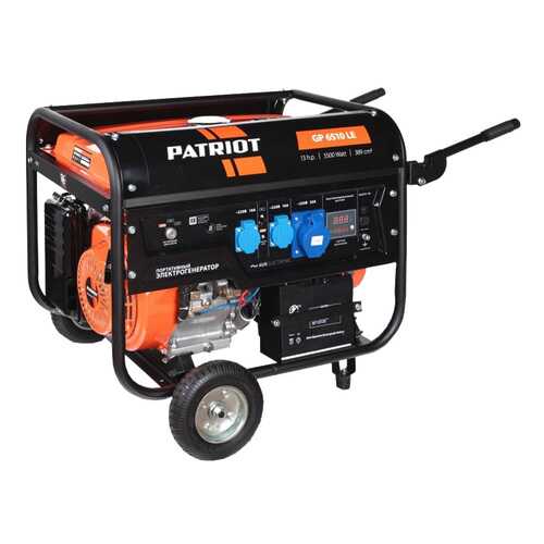 Бензиновый генератор Patriot GP 6510LE в Касторама