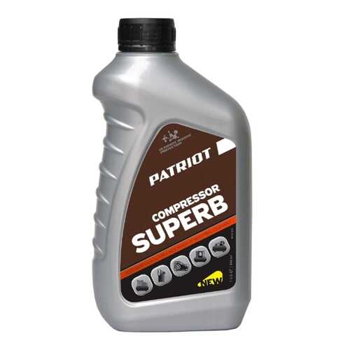 Масло Patriot COMPRESSOR OIL GTD 250/VG 0,946л, 850030600 в Касторама