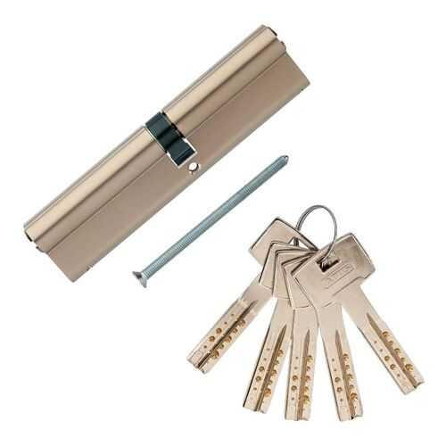 Европрофильный цилиндр ABUS M12R410 ключ/ключ 65-70 (135 мм) NI (5 key) в Касторама