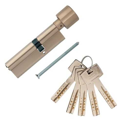 Европрофильный цилиндр ABUS M12R430 ключ/вертушка 60-40 (100 мм) NI (5 key) в Касторама