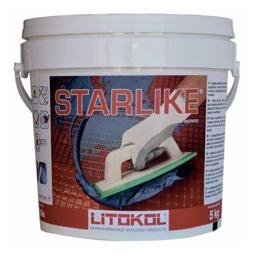 Затирка LITOKOL LITOCHROM STARLIKE С.270 белый 2,5кг в Касторама